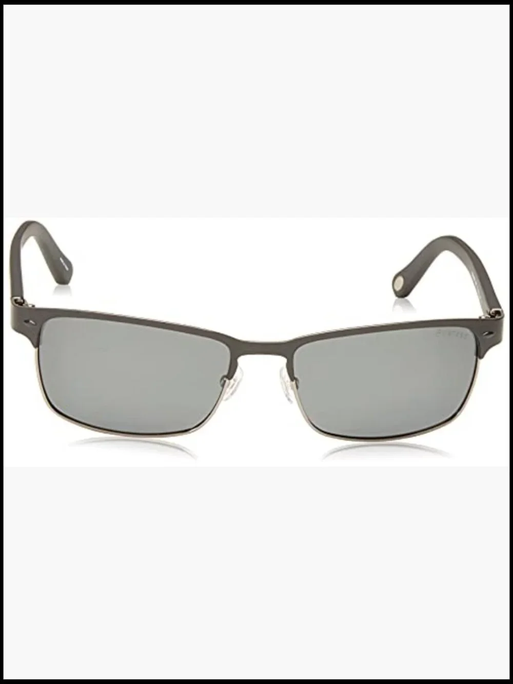 Rectangular Polarized Sunglasses with UV400 Protection
